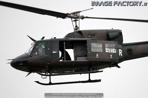 2019-09-07 Zeltweg Airpower 00431 Agusta-Bell AB-212